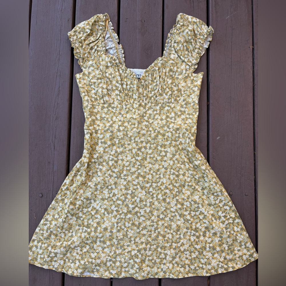 Zara Floral Print Dress